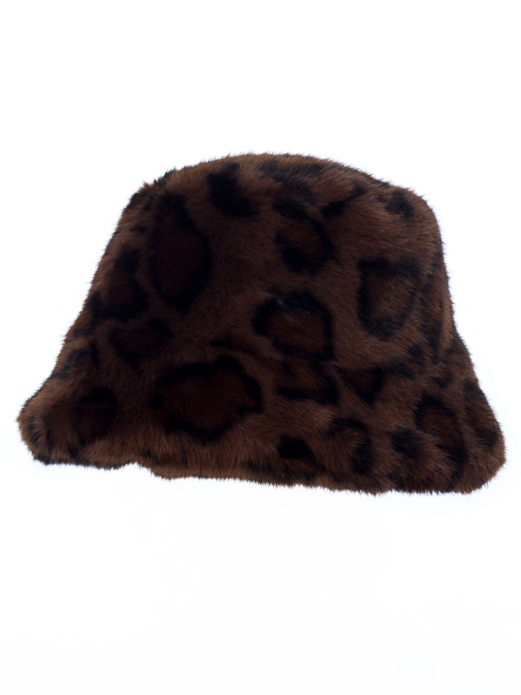 CLOCHE ANIMALIER ECOFUR, TG. UNICA - BROWN